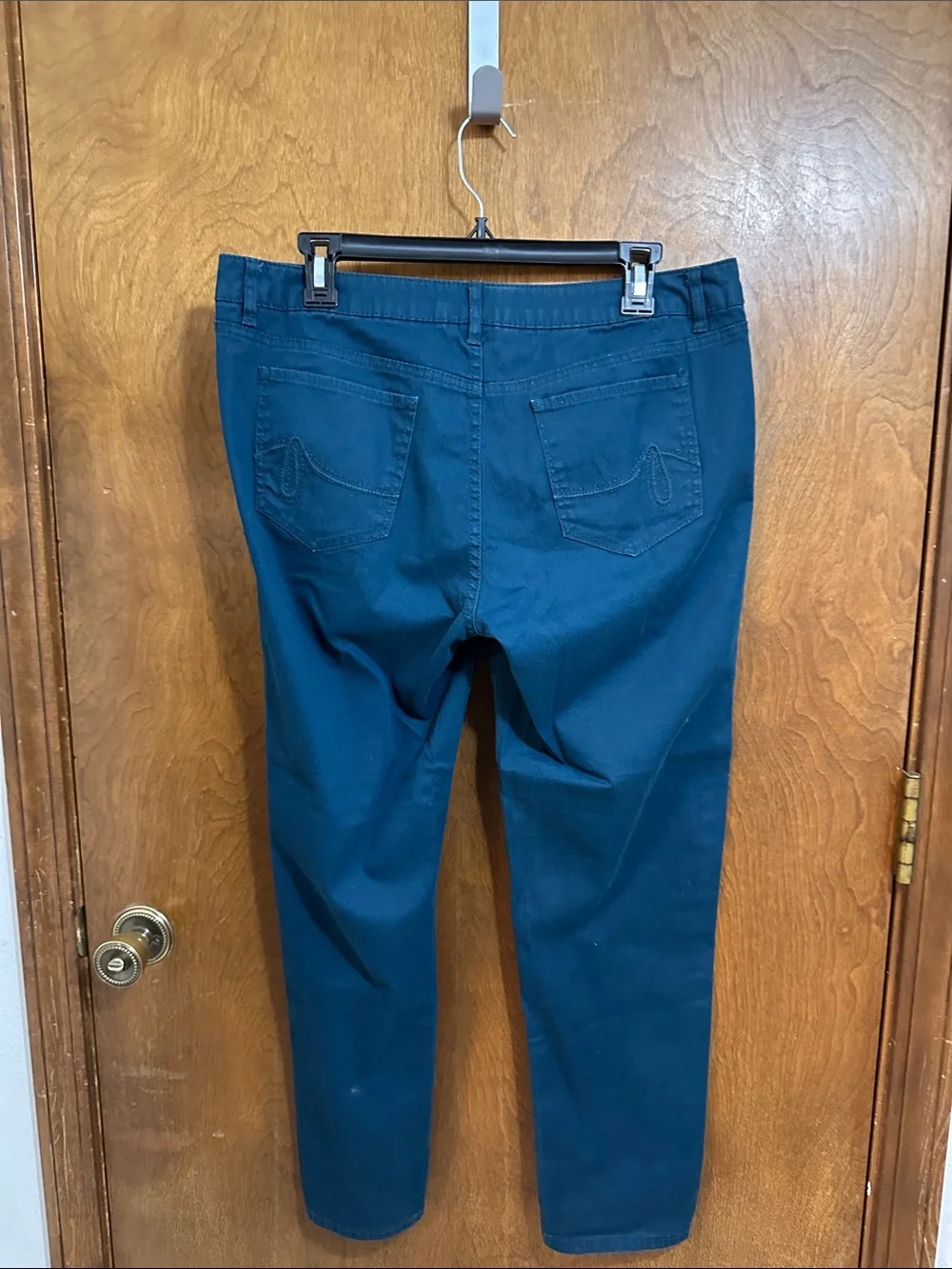 Apt. 9 Women's Straight-Leg Jeans in Deep Teal